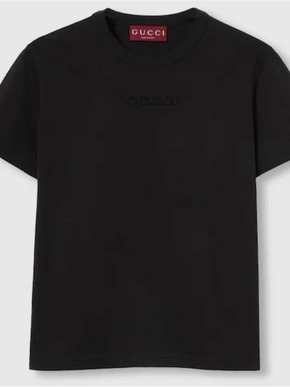 Gucci EMBROIDERED COTTON JERSEY T-SHIRT NWT
